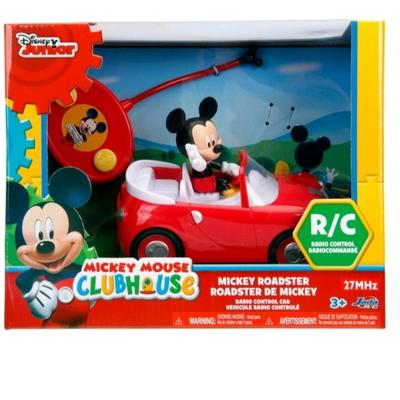 Disney Toys | Disney Junior Mickey Mouse Clubhouse Remote Control Roadster | Color: Black/Red | Size: Osg
