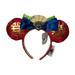 Disney Accessories | Disney Parks Mulan Chinese Fan Minnie Ears | Color: Blue/Red | Size: Os