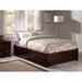 Winston Porter Rola Solid Wood Storage Platform Bed Wood in Brown | 16 H x 55.75 W x 77 D in | Wayfair F5FEE0A1CE224B3B9B22FD92ACA40703