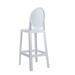 Orren Ellis 30" Seat Height Bar Stools For Dining Kitchen Hotel Plastic/Acrylic in White | 42 H x 17 W x 19 D in | Wayfair