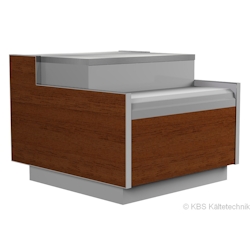 KBS Kassentisch Kubus 600 ohne Seitenteile Image