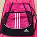 Adidas Bags | Adidas Pink And Black Drawstring Bag | Color: Black/Pink | Size: Os