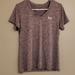 Under Armour Tops | Euc Under Armour Heat Gear Short Sleeve Top Size Small | Color: Purple | Size: M