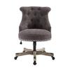 Sinclair Office Chair by Linon Home Décor in Grey