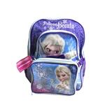 Disney Accessories | Frozen Elsa Snow Queen Powerful Beauty Purple Backpack Lunch Bag Kids 16 Inch | Color: Blue/Purple | Size: 16 Inch