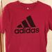 Adidas Shirts | Adidas Red T Shirt Size L 14/16 | Color: Red | Size: L 14/16