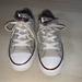 Converse Shoes | Converse All Star Gray Chuck Taylors Sz.5 | Color: Gray/Purple | Size: 5