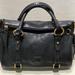 Dooney & Bourke Bags | Dooney & Bourke Black Florentine Leather Satchel | Color: Black | Size: 12.5”X 9.5” H X 6” Base/ 3.5” Handle Drop