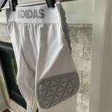 Adidas Other | Adidas Youth Xl Techfit 5 Pad Integrated Football Girdle | Color: White | Size: Youth Xl