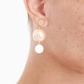 J. Crew Jewelry | J. Crew Gold Pearl Drop Earrings New | Color: Cream/Gold | Size: Os