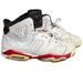 Nike Shoes | Nike Air Jordan 6 Vi Retro 2010 White Red Shoes Sneakers 6y Women’s 7.5 | Color: Red/White | Size: 6b