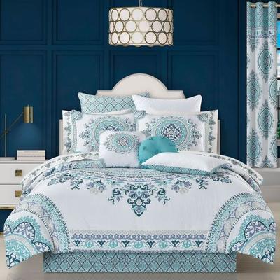 Afton Comforter Set Multi Cool, Full / Double, Mul...