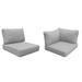 Sol 72 Outdoor™ Waterbury Indoor/Outdoor Cushion Cover Acrylic in Pink/Gray | 6 H in | Wayfair 95D248118DA24CF4BC2C58F55C01D090