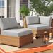 Sol 72 Outdoor™ Menifee Indoor/Outdoor Cushion Cover Acrylic in Gray | 6 H in | Wayfair 9D795B653A9D453CAB987535D1DD5BB0