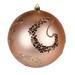 The Holiday Aisle® Matte Sequin Swirl Ball Ornament Plastic in Brown | 4.75 H x 4.75 W x 4.75 D in | Wayfair CEFBE28F805140B482E4DE29B9C4327B