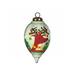 The Holiday Aisle® Festive Glitter Reindeer w/ Lights Finial Ornament Glass in Brown | 4 H x 2.5 W in | Wayfair 2DEE6EF6B89641B891B1D9B57C0D3900