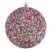 The Holiday Aisle® Beaded Ball Ornament Plastic in Blue/Indigo/Red | 4 H x 4 W x 4 D in | Wayfair 3F1B30721FCA4F5BB317D5CBDDD248F1