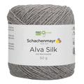 Alva Silk von Schachenmayr, Graphit, aus Wolle