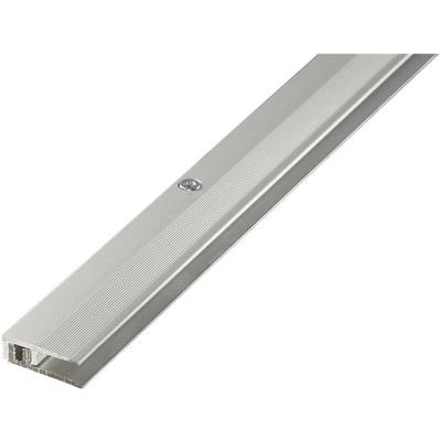 Abschlussprofil Proline procover Designfloor, 4-9 mm, Aluminium, 100 cm, eloxiert Silber