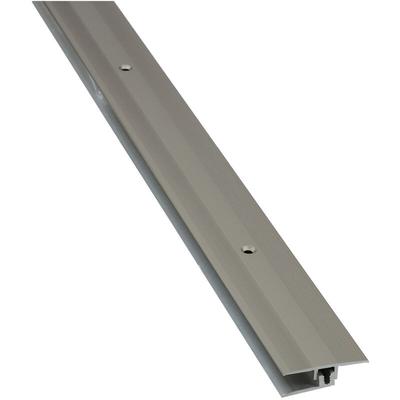 Bergangsprofil Proline procover Designfloor, 4-9 mm, Aluminium, 100 cm, eloxiert Edelstahl