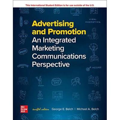 Advertising And Promotion An Integrated Marketing Communications Perspective