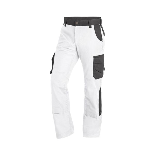 FHB Premium Arbeitsshorts »THEO Twill 300« Größe 50 weiß Image