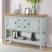 Modern Buffet Sideboard Console Table with Bottom Shelf