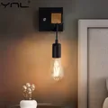 Applique Murale LED Rétro en Bois Luminaire Décoratif d'Nik Idéal pour une Chambre à Coucher ou un