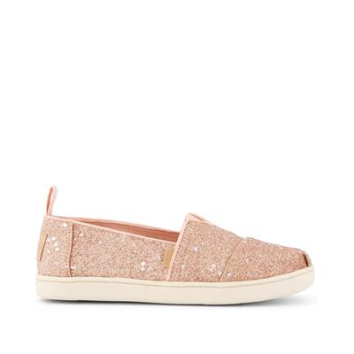 Kid's Youth Alpargata Cosmic Glitter Kids Shoe | Rose Gold | Size 2.5 | TOMS Official Site - Shoes, Accessories, & Apparel