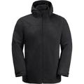 JACK WOLFSKIN Herren Doppeljacke TAUBENBERG 3IN1 JKT M, Größe S in Schwarz