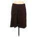 Banana Republic Casual Skirt: Brown Solid Bottoms - Women's Size 8