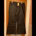 Michael Kors Pants & Jumpsuits | Michael Kors Black Women’s Polished Cotton Pants Nwt-14 | Color: Black | Size: 14