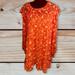 Free People Dresses | Free People Combo Dress. Nwt!! Medium | Color: Orange | Size: M