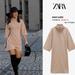 Zara Dresses | Nwt Zara Soft Pink Midi Dress. Size Medium. Very Flowy And Soft Material | Color: Pink | Size: M