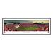 Latitude Run® North Carolina Football Panoramic Print Paper in Green/Red/White | 13.75 H x 40.25 W x 0.38 D in | Wayfair