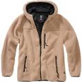 Brandit Teddyfleece Damen Jacke, braun, Größe L