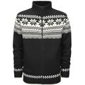 Brandit Norweger Pull Zip, noir-blanc, taille XL