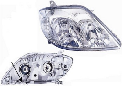 VAN WEZEL Hauptscheinwerfer 5395964 rechts für TOYOTA 81130-02180 8113002180 Image