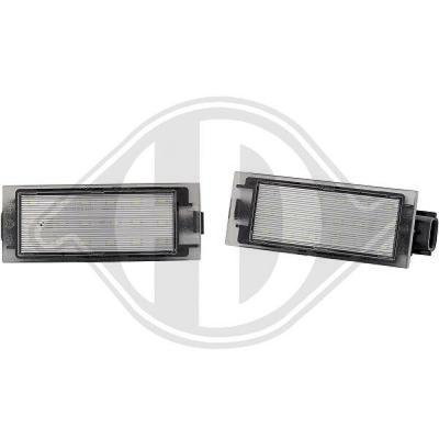 DIEDERICHS Kennzeichenleuchte HD Tuning hinten LED für RENAULT OPEL LID10400