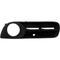 DIEDERICHS Lüftungsgitter, Stoßfänger HD Priority Parts links schwarz für SKODA 5J08536659B9 7801649