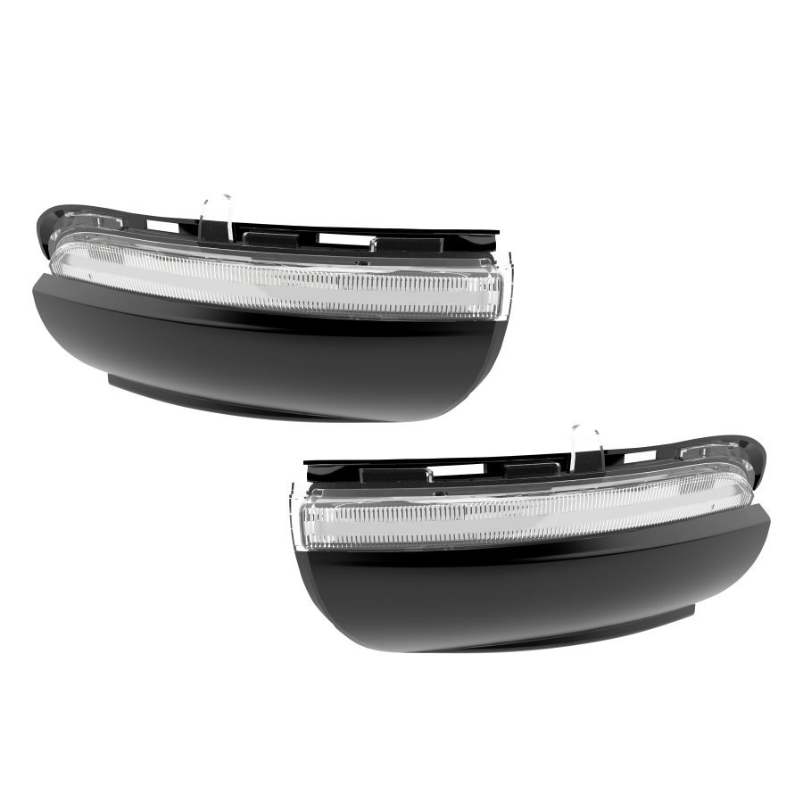 OSRAM LEDriving dyn. LED-Spiegelblinker - White Edition Blinkleuchtensatz SeitlicherEinbau 12V LEDDMI 5K0 WT S Image