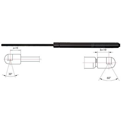 METZGER Gasfeder, Koffer-/Laderaum 410N für AUDI 8P4827552C 8P4827552B 2110466 Image