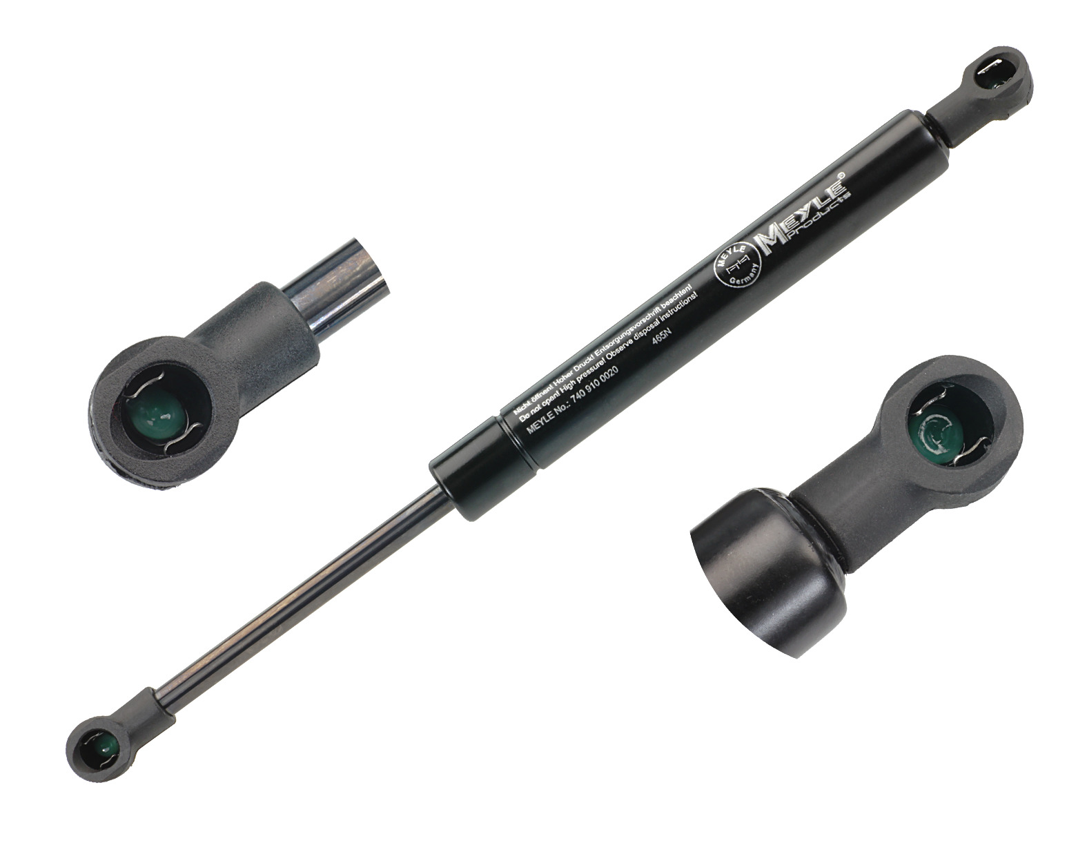 MEYLE Gasfeder, Koffer-/Laderaum MEYLE-ORIGINAL Quality für FORD XS41-F406A10-AE XS41-F406A10-AF XS41-F406A10-AC 740 910 0020 Image