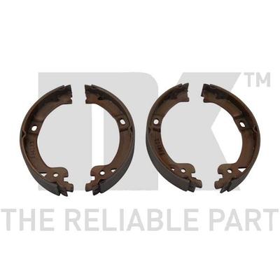 NK Bremsbackensatz, Feststellbremse hinten rechts links Ø180mm 180mm für DODGE CHRYSLER 5019802AA 4882576 05019802AA 279