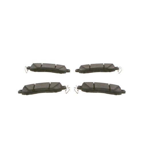 BOSCH Bremsbelagsatz, Scheibenbremse vorne rechts links für NISSAN D10603TA0A D10603TS0A 0 986 424 638