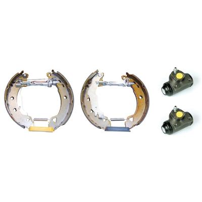 BREMBO Bremsbackensatz KIT & FIT hinten rechts links vormontiert für ALFA ROMEO 9950814 9947106 K 23 040