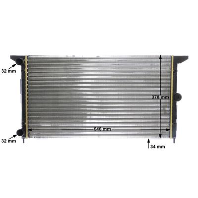 MAHLE Kühler, Motorkühlung für SKODA VW SEAT CUPRA AUDI FORD 7258107 7211893 1112484 CR 607 000S Image