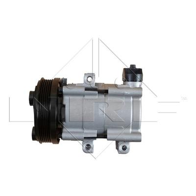 NRF Kompressor, Klimaanlage EASY FIT 12V für FORD JAGUAR 1406034 4749934 1018797 32212