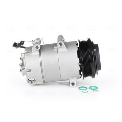 NISSENS Kompressor, Klimaanlage 12V für FORD VOLVO RM3MH519D629DJ RM3M5H19D629DJ 1436955 890090