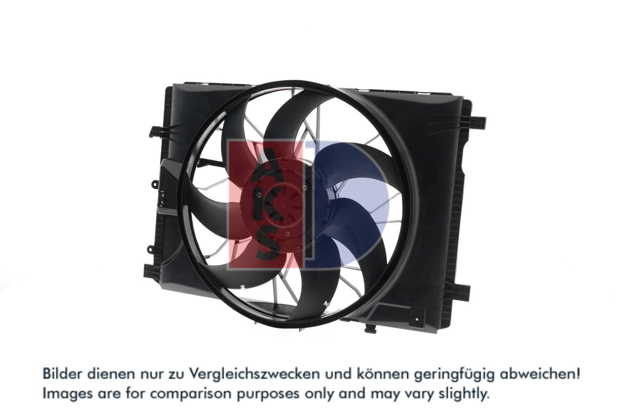 AKS DASIS Lüfter, Motorkühlung 128174N 12V für MERCEDES-BENZ A2045000293 2049066802 A2049066802 Image